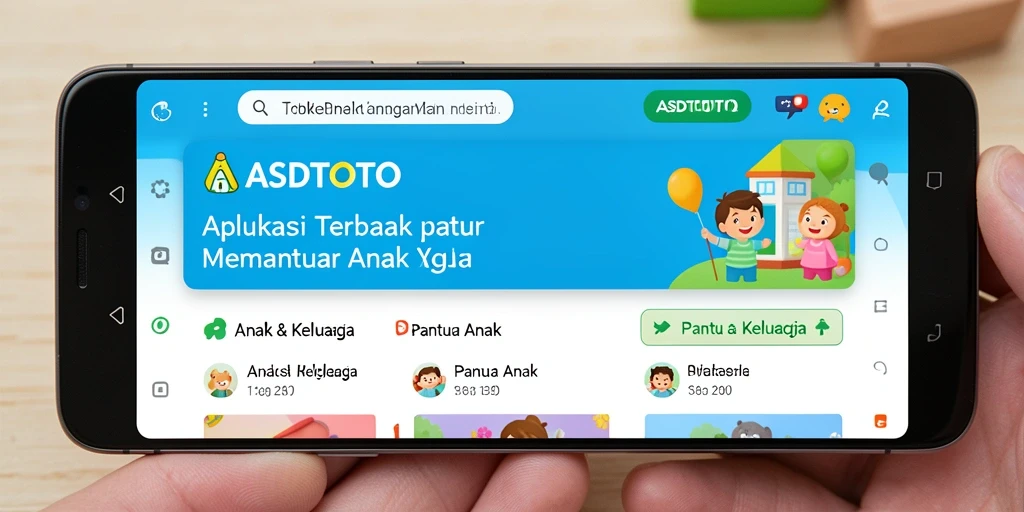 Tampilan antarmuka ASDTOTO yang intuitif untuk memantau anak dengan mudah.